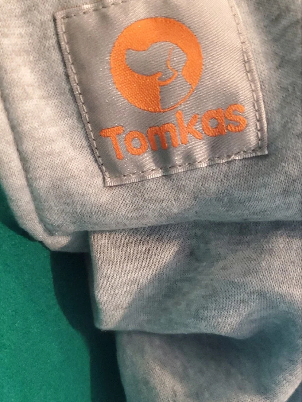 Tomkas grey dog